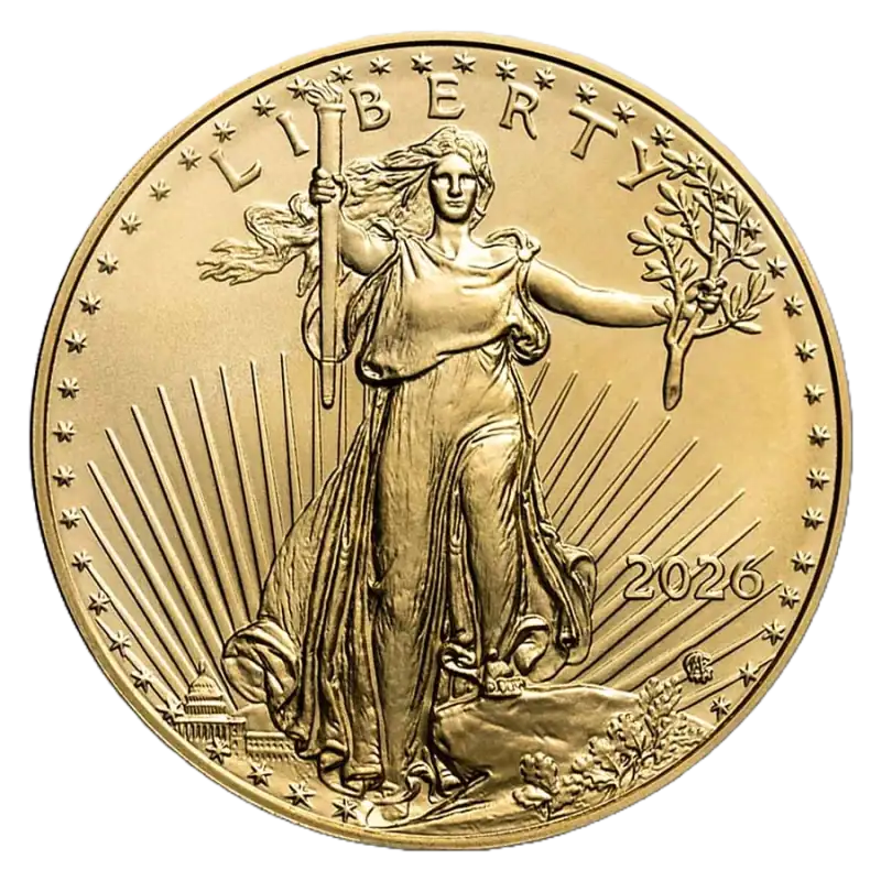 1/10 oz Amerykański Orzeł Złota Moneta | 2026
