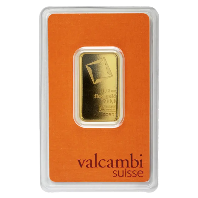 1/2 oz Złota Sztabka | Valcambi