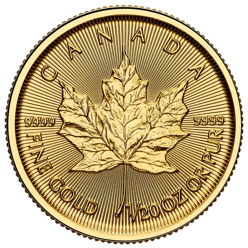 1/20 oz Liść Klonowy Złota Moneta | 2026