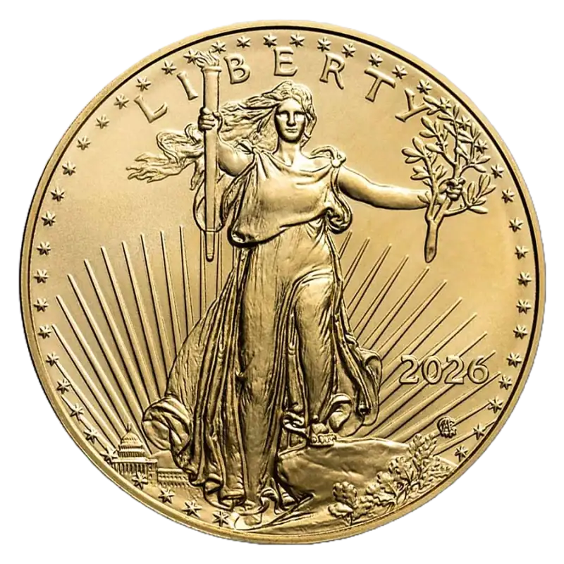 1/4 oz Amerykański Orzeł Złota Moneta | 2026