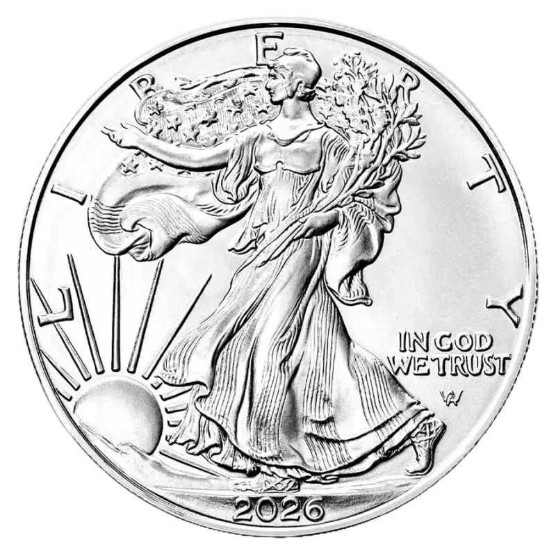 1 oz Amerykański Orzeł Srebrna Moneta | 2026