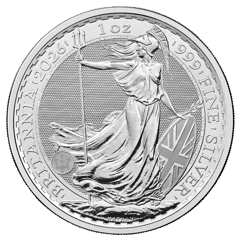 1 oz Britannia Karol III Srebrna Moneta | 2026