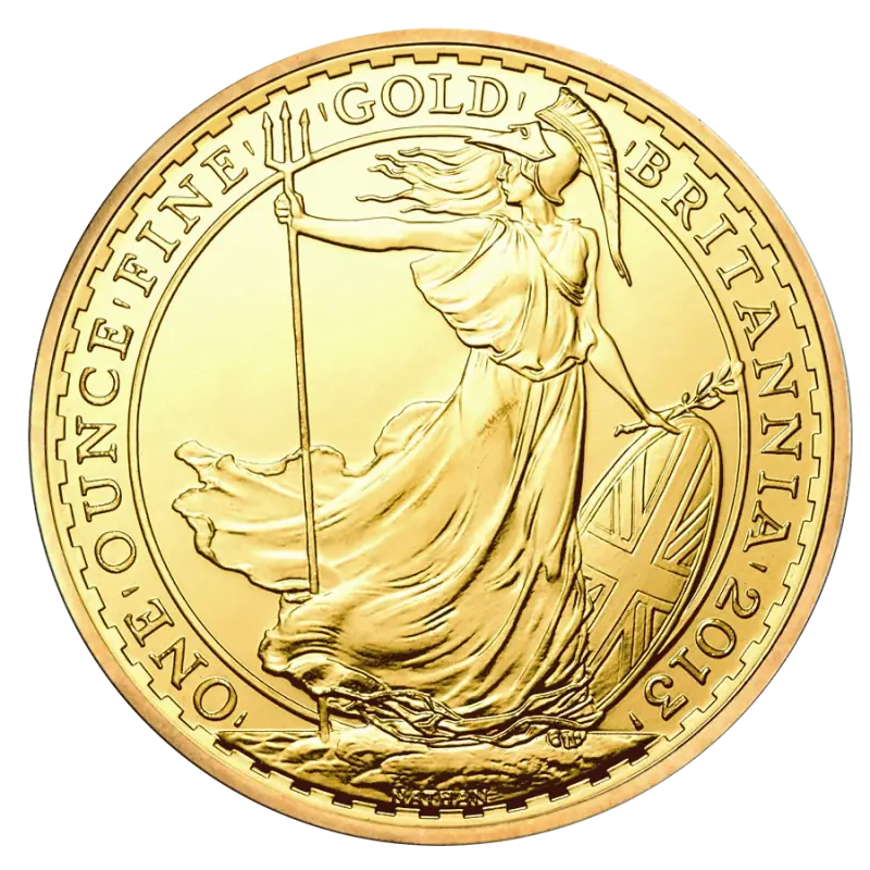 1 Uncja Britannia Złota Moneta | Mieszane Rocznik 999.9