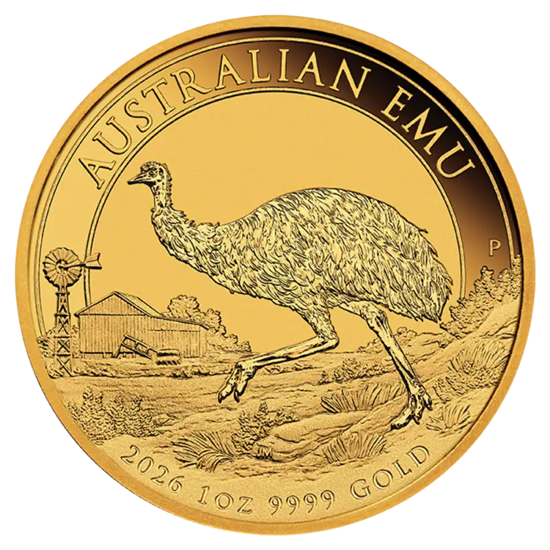 1 oz Emu Perth Mint Złota Moneta | 2026