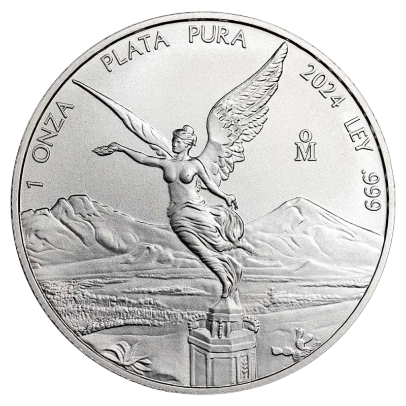 1 oz Meksykański Libertad Srebrna Moneta | 2024 | Nieobiegowa