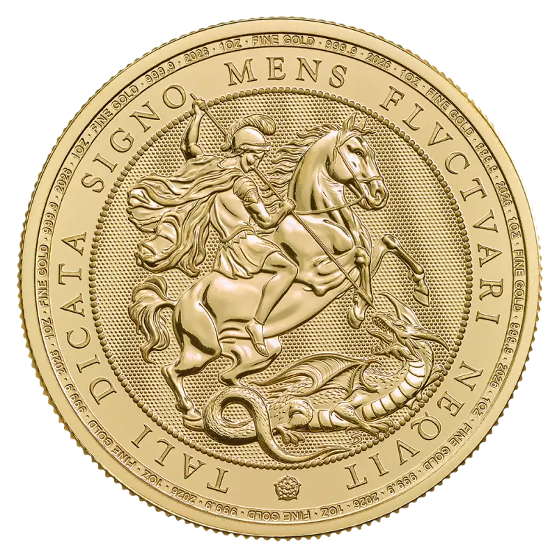 1 oz Św. Jerzy i Smok Złota Moneta | 2026