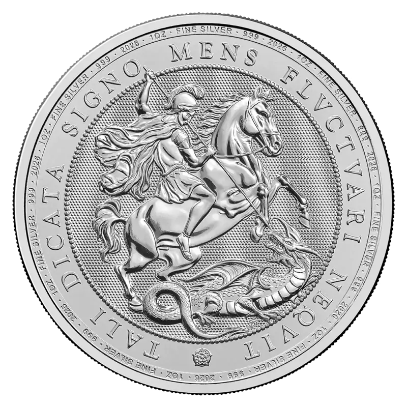 1 oz Św. Jerzy i Smok Srebrna Moneta | 2026