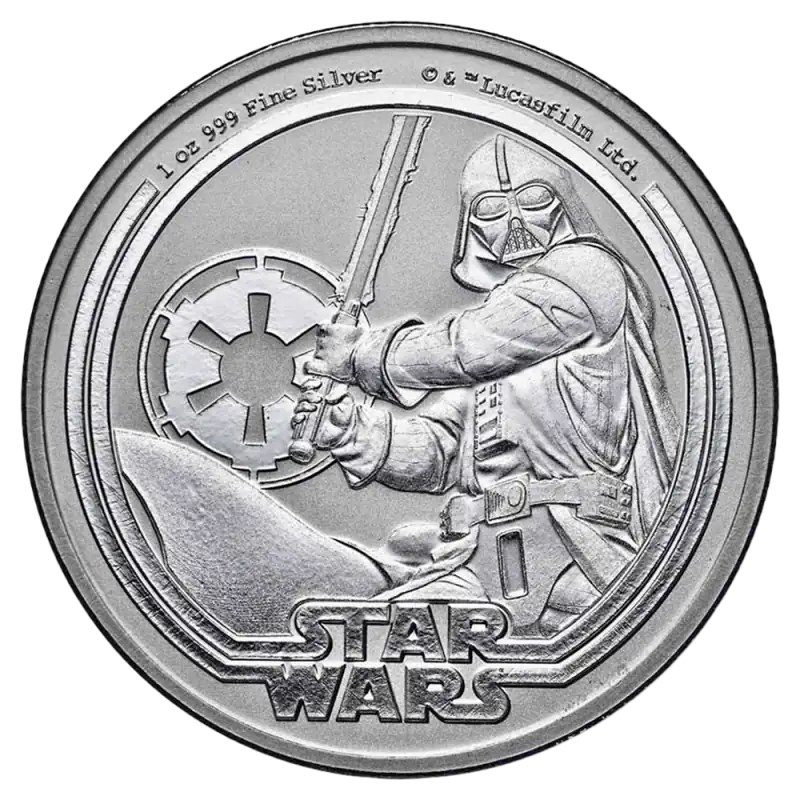 1 oz Star Wars Darth Vader Srebrna Moneta | 2026