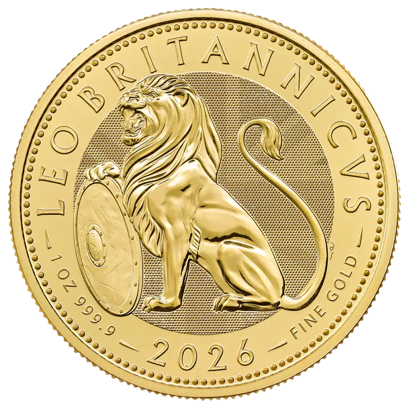 1 oz Brytyjski Lew Złota Moneta | 2026