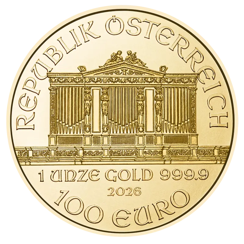 1 oz Filharmonicy Wiedeńscy Złota Moneta | 2026