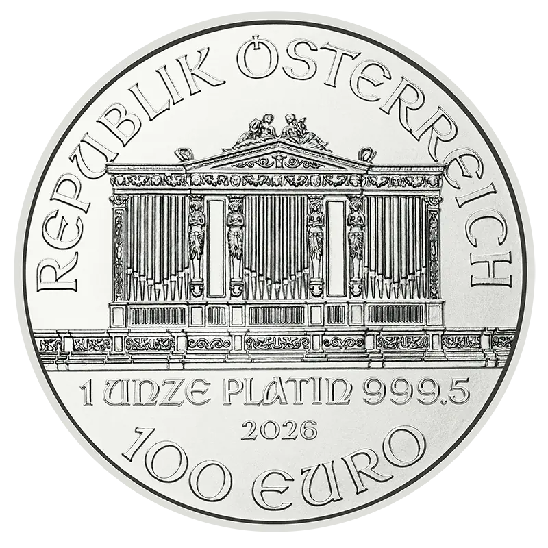 1 oz Filharmonicy Wiedeńscy Platynowa Moneta | 2026