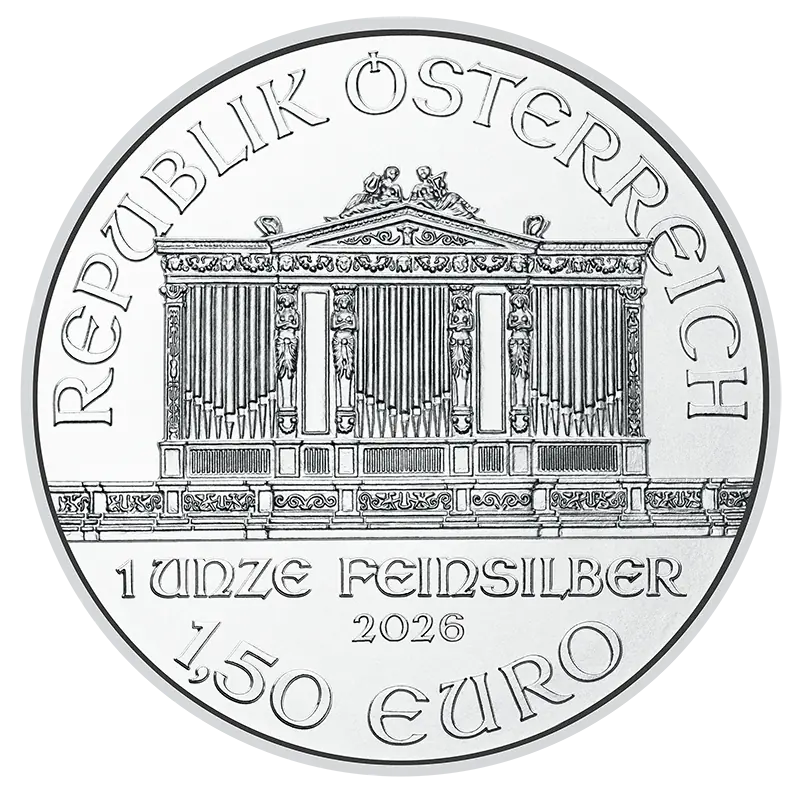 1 oz Filharmonicy Wiedeńscy Srebrna Moneta | 2026