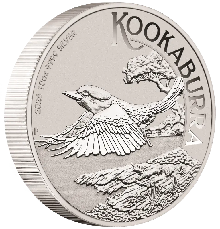 10 oz Kookaburra Srebrna Moneta | 2026