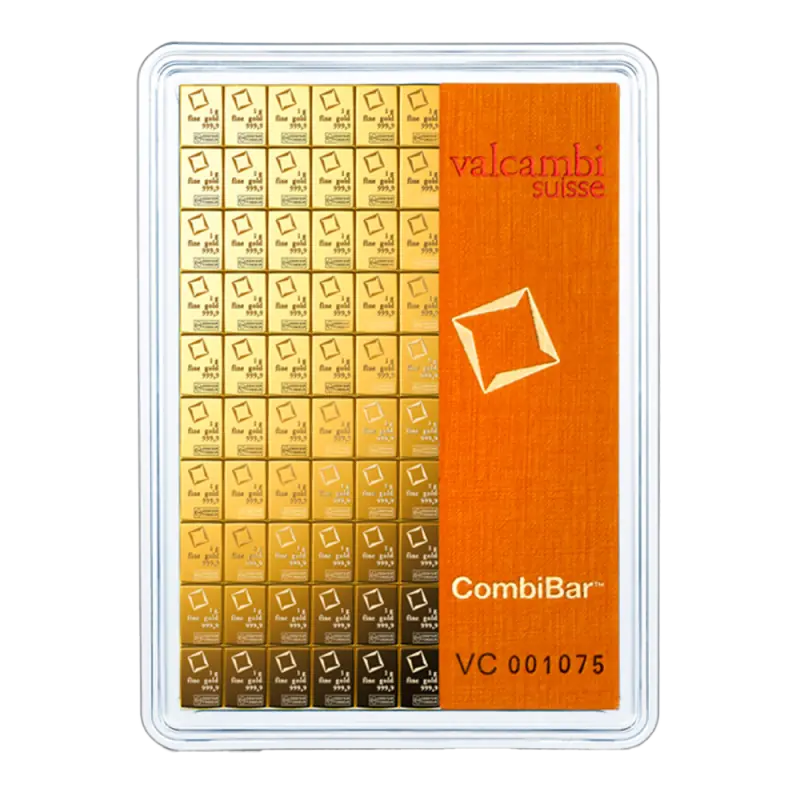 100 x 1 g CombiBar® Złota Sztabka | Valcambi