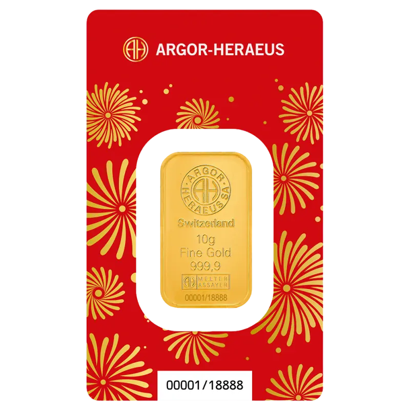 10g Rok Konia Złota Sztabka | Argor-Heraeus | 2026