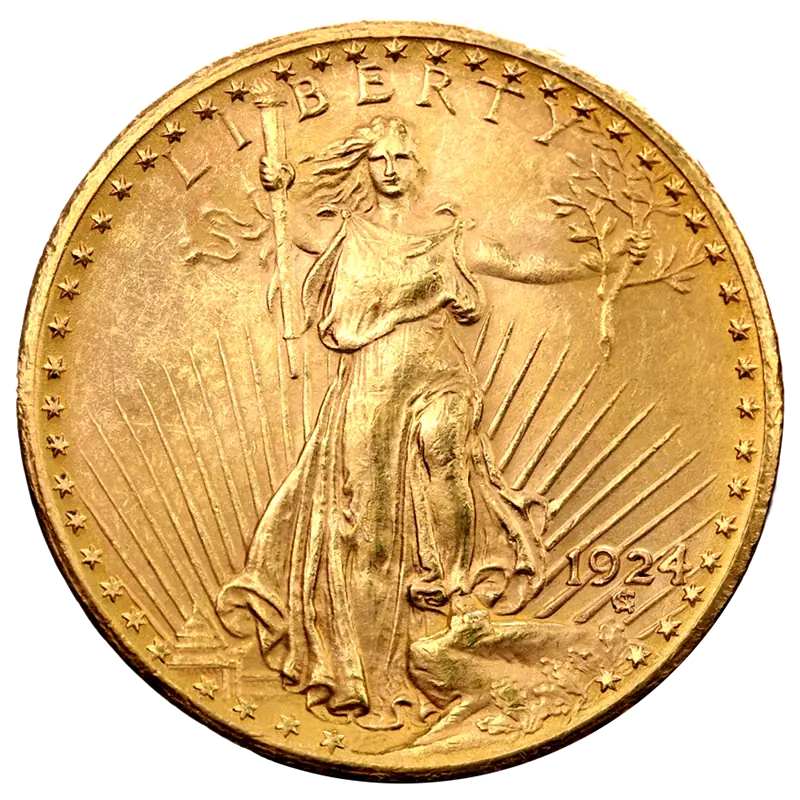 20 Dolarów Podwójny Orzeł "Saint-Gaudens" Złota Moneta | 1907 - 1933