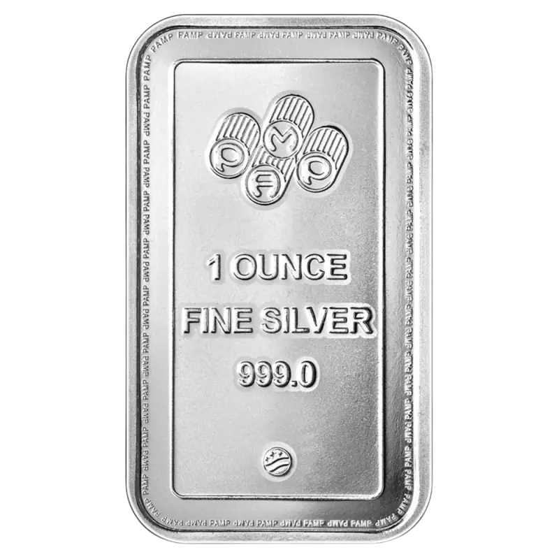 20 x 1 oz Srebrna Sztabka | PAMP | USA | Tuba