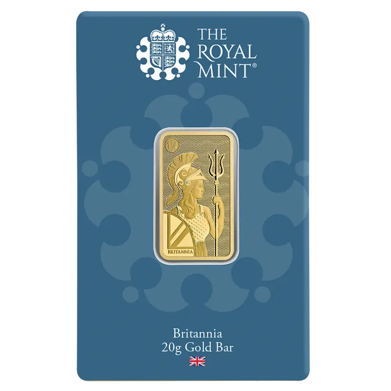 20g Britannia Sztabka Złota | Royal Mint