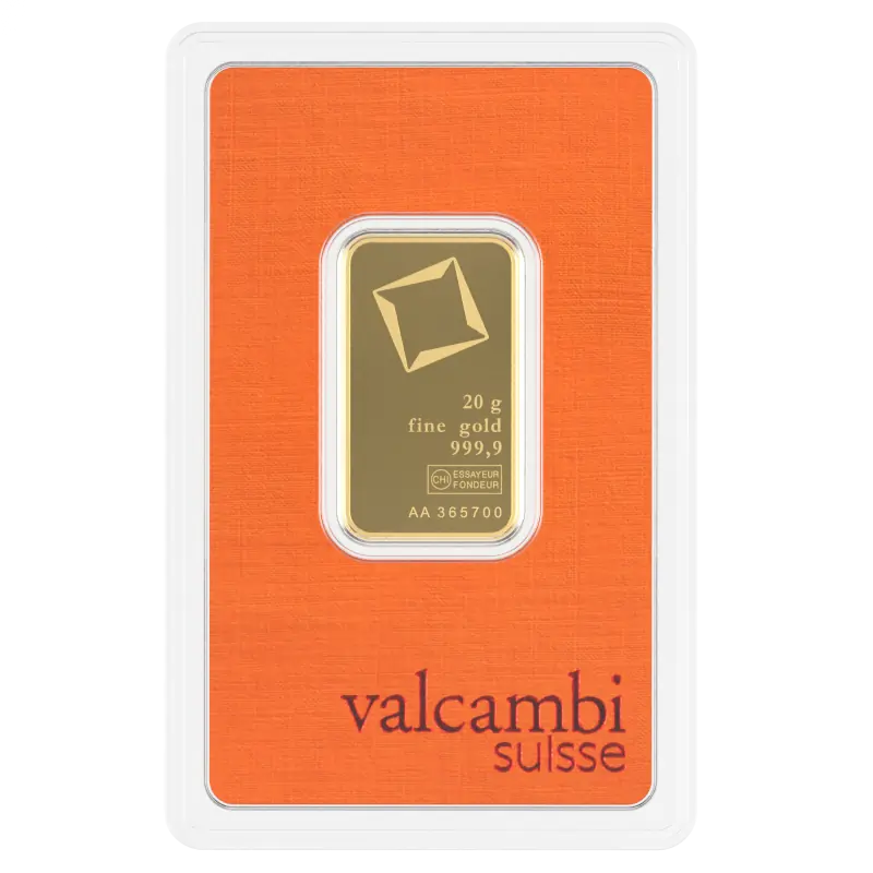 20g Złota Sztabka | Valcambi