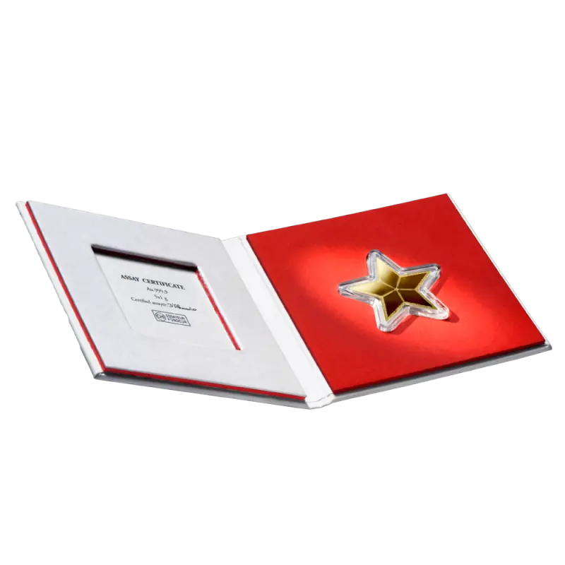 5 x 1g CombiBar Złota Sztabka | Valcambi | Etui