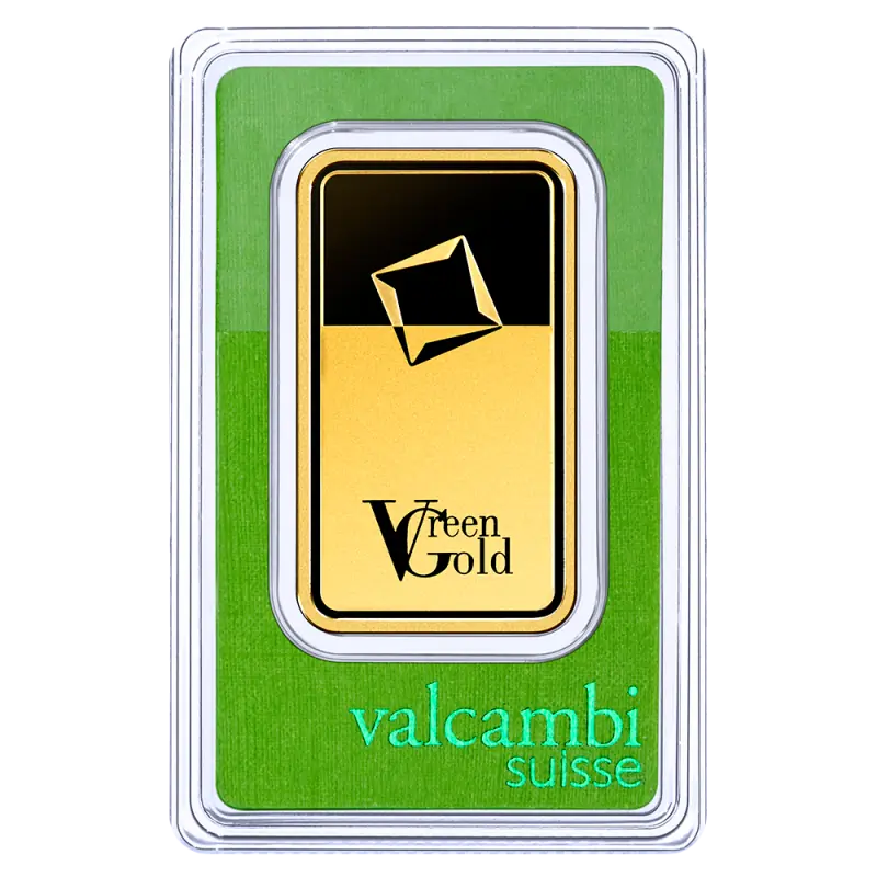 50g Złota Sztabka Valcambi | Green Gold