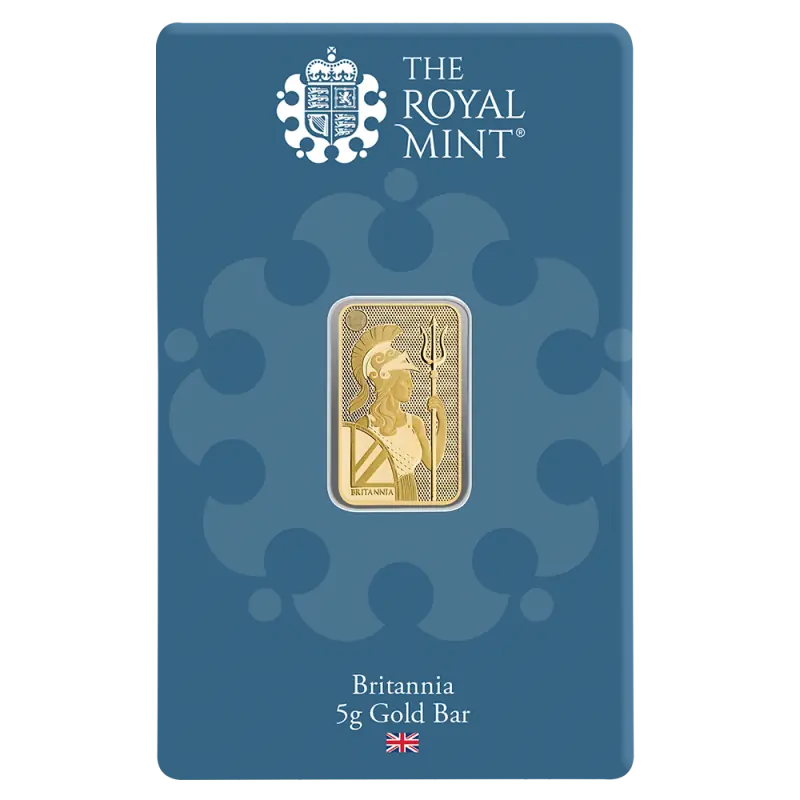 5g Britannia Sztabka Złota | Royal Mint