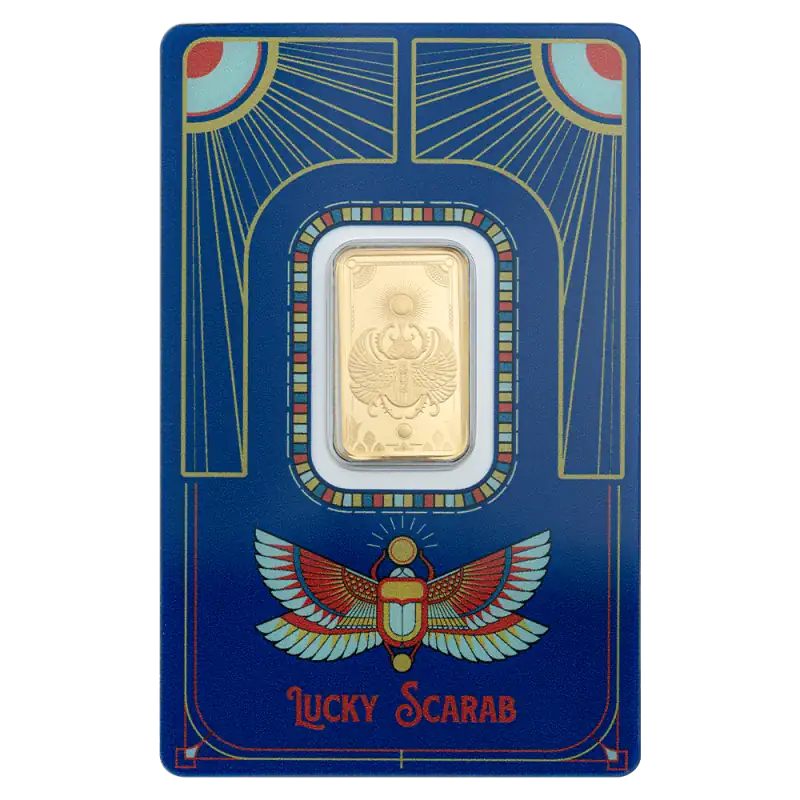 5g Złota Sztabka | PAMP | Lucky Scarab