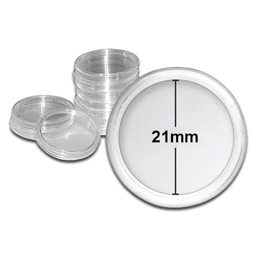 Kapsel na monetę | Średnica wewnętrzna 21mm