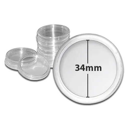 Kapsel na monetę | Średnica wewnętrzna 34mm
