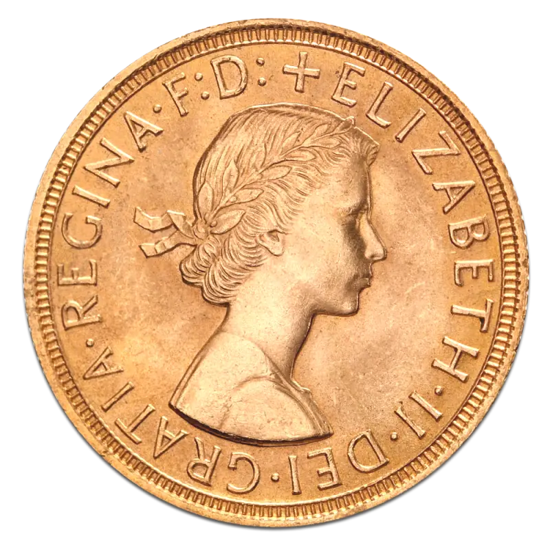 Suweren Elżbieta II Złota Moneta | 1957-2021