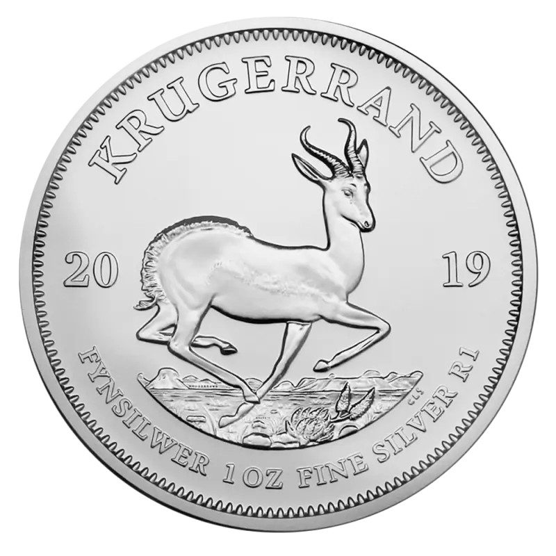 1 Uncja Krugerrand Srebrna Moneta | Mieszane Roczniki